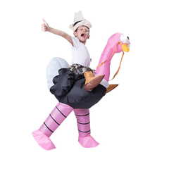 Inflatable Ride-On Ostritch Costume - Child