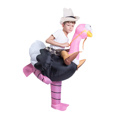 Inflatable Ride-On Ostritch Costume - Child