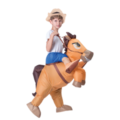 Inflatable Ride-On Cowboy Costume - Child