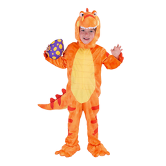 Orange T-Rex Costume - Child