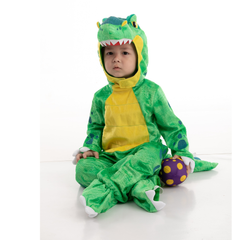 Green T-Rex Costume Cosplay- Child