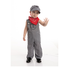 Train Engineer Costume Role Play Cosplay -  Child