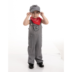 Train Engineer Costume Role Play Cosplay -  Child