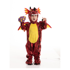 Red Dragon Costume Cosplay - Child