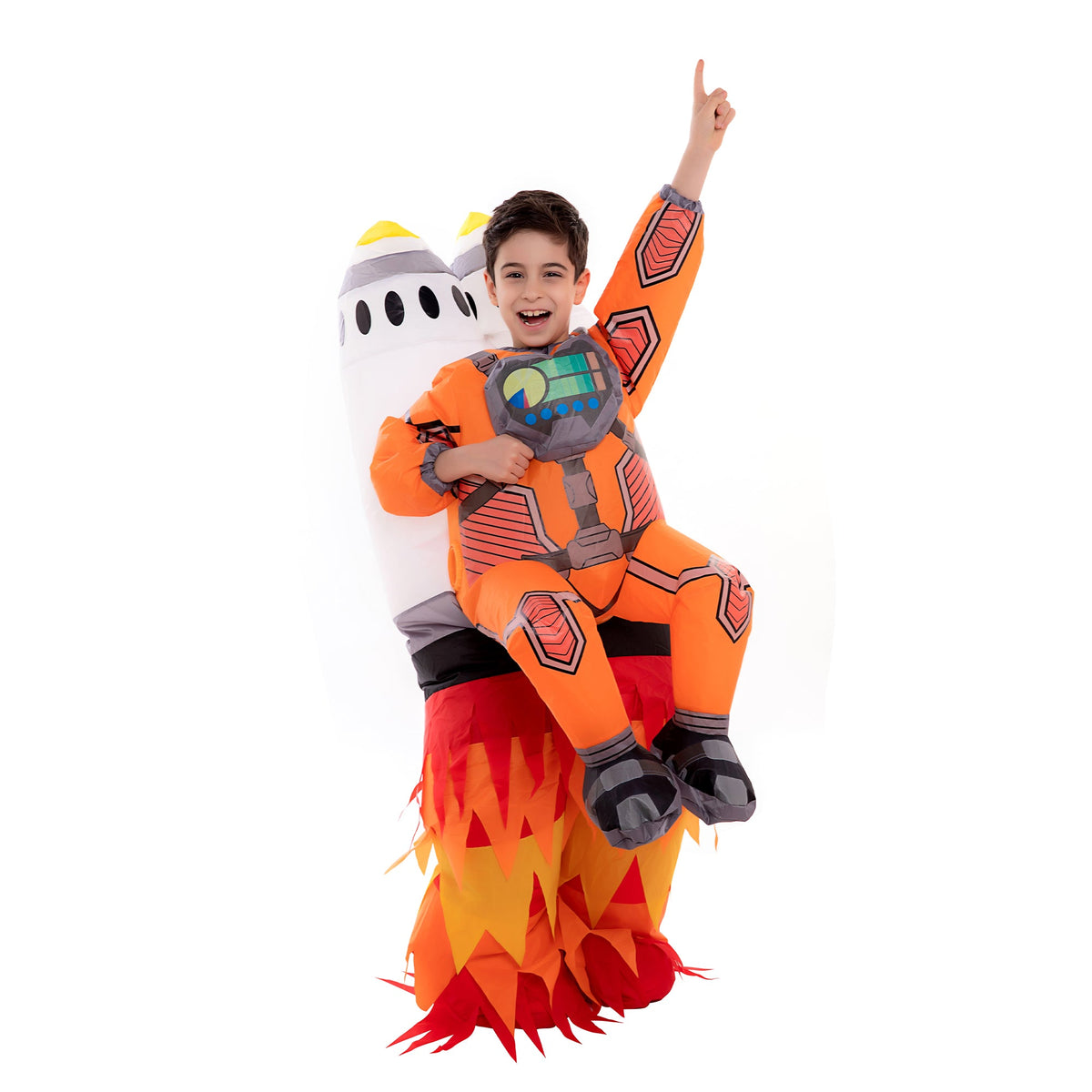 Astronaut with Rockets Inflatable Costume