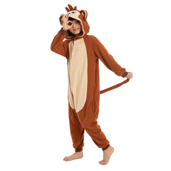 Monkey Pajamas Onesies - Child