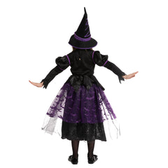 LED Light up Witch Costume  For Role Play Cosplay- Child