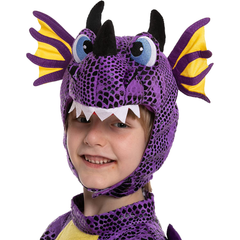 Unisex Purple Dragon Costume - Child