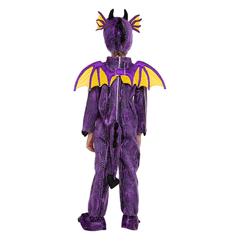 Unisex Purple Dragon Costume - Child