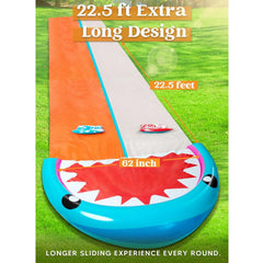 21ft Deluxe Water Slide with 2 Boogie Boards