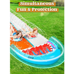 21ft Deluxe Water Slide with 2 Boogie Boards
