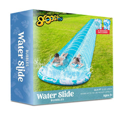 Sloosh 22.5ft Bubble Double Lawn Water Slide