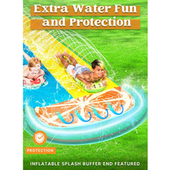2pcs Boogie Boards and Water Slide 20ft
