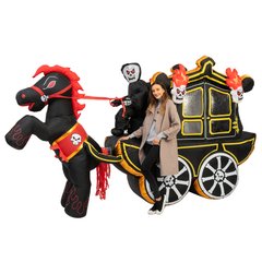 12ft Giant Long Carriage Inflatable