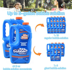 32 oz Bubble Solution Concentrated, 2 pcs Blue