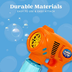 3 Bubble Gun Blasters (Blue Green Orange)
