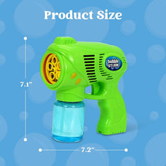 3 Bubble Gun Blasters (Blue Green Orange)