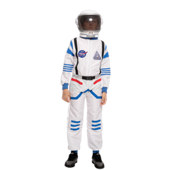 White Astronaut Costume Role Play Cosplay - Child