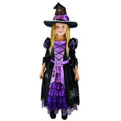 Cute Witch Costume Deluxe Set for Girls