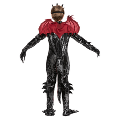 Black and Red Dragon Costume - Child