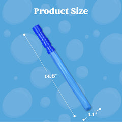 45Pcs Big Bubble Wand Set with Concentrated Bubble Solution Refills