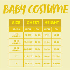 Baby Unisex Dairy Cow Costume