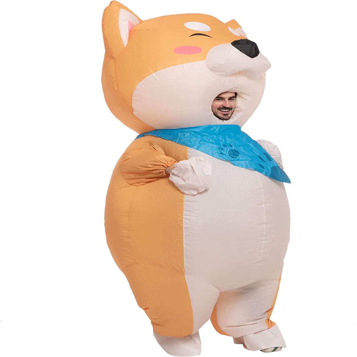 Full body Shiba Inu inflatable costume