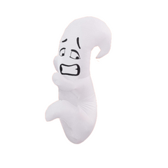 4ft Tall Scared Cute Ghost Hugging Tree Halloween Inflatable