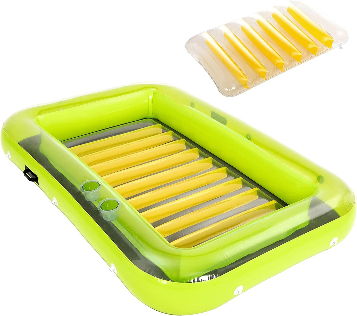 70in Inflatable Pool Suntan, Green