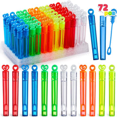 72 Pcs Mini Bubble Maker wands