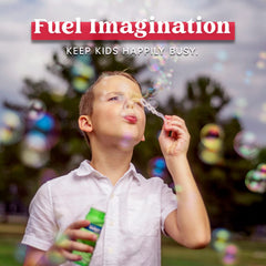 4 oz. Bubble Bottles with wand, 12 Pcs
