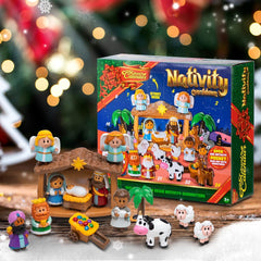 Mini Nativity Figurine Advent Calendar