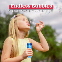 4 oz. Bubble Bottles with wand, 12 Pcs