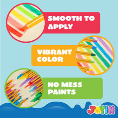 JOYIN - Face and Body Crayon Pack (24 Colors)