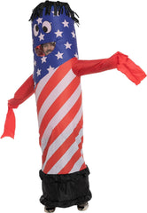 Inflatable American Flag Tube Dancer Costume