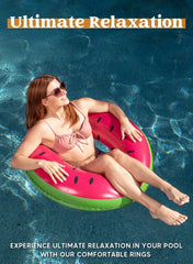 SLOOSH - 32.5in Fruity Swim Rings, 3 Pcs