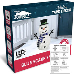 3ft Collapsible Snowman LED Yard Light