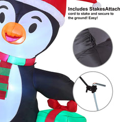 6ft Chubby Penguin