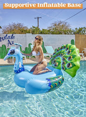 SLOOSH - 66" Giant Peacock Raft