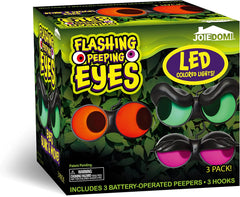Halloween Flashing Peeping Eyes Lights (3 Pack); Neon
