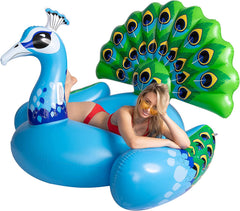 SLOOSH - 66" Giant Peacock Raft