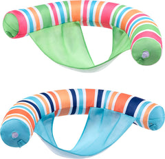 2Pcs Inflatable Pool Float Chairs 29in