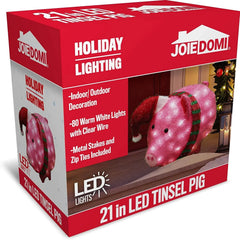 Tinsel Pig LED Yard Light