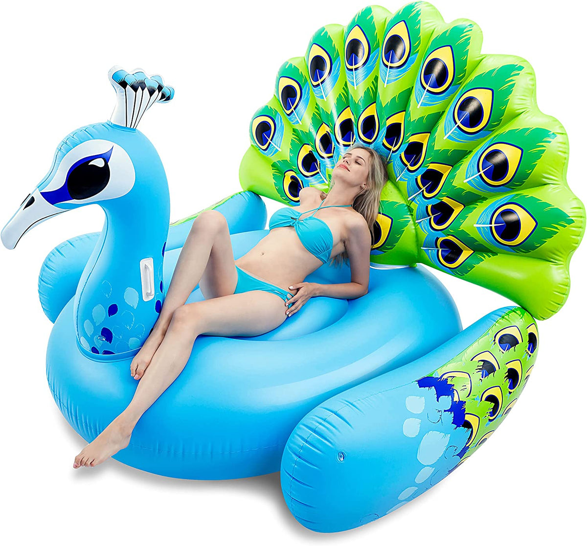 SLOOSH - 66" Giant Peacock Raft