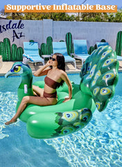 66in Giant Inflatable Peacock Pool Float