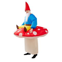 Ride-on Mushrooms And Dwarves Inflatable Costume