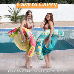 2Pcs Inflatable Pool Float Chairs 29in