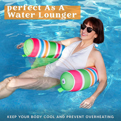 2Pcs Inflatable Pool Float Chairs 29in