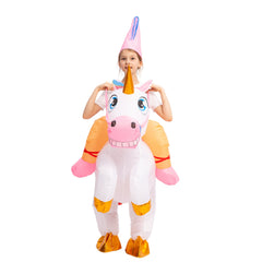 Unicorn Ride-On Inflatable Costume - Child
