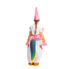 Unicorn Ride-On Inflatable Costume - Child